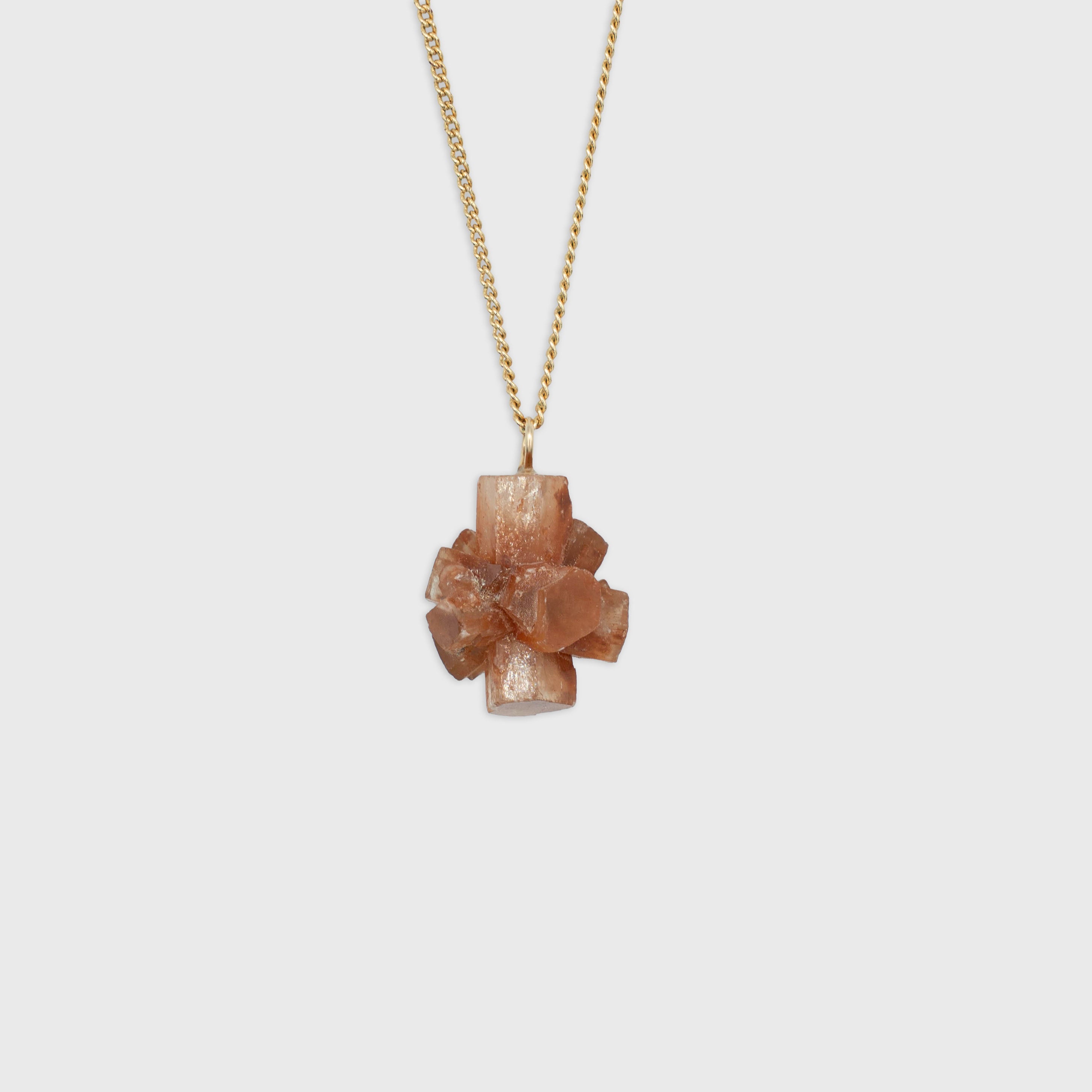 Aragoniet hanger Gold-Filled