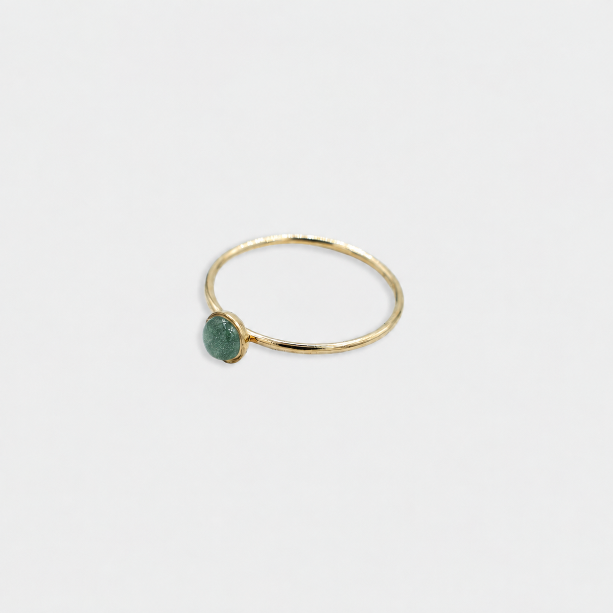 Aventurijn ring Gold-Filled