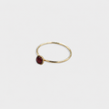 Granaat ring Gold-Filled