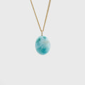 Larimar hanger Gold-Filled