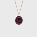 Rhodoliet Granaat hanger Gold-Filled