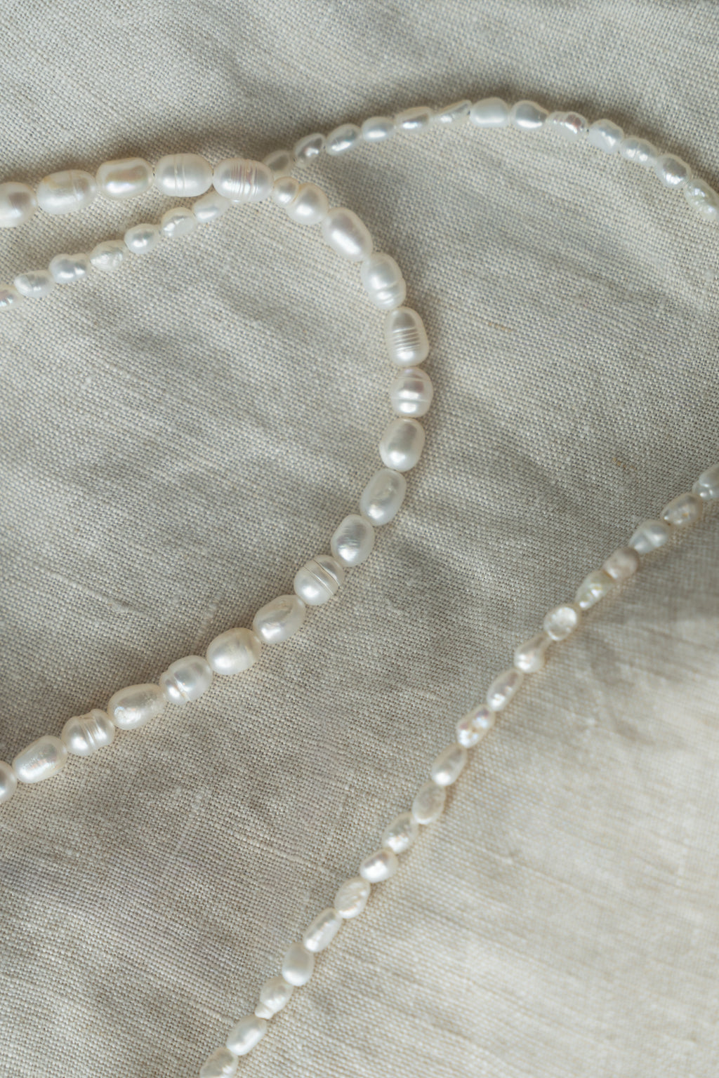 Freshwater Pearl Beaded Necklace Gold-Filled