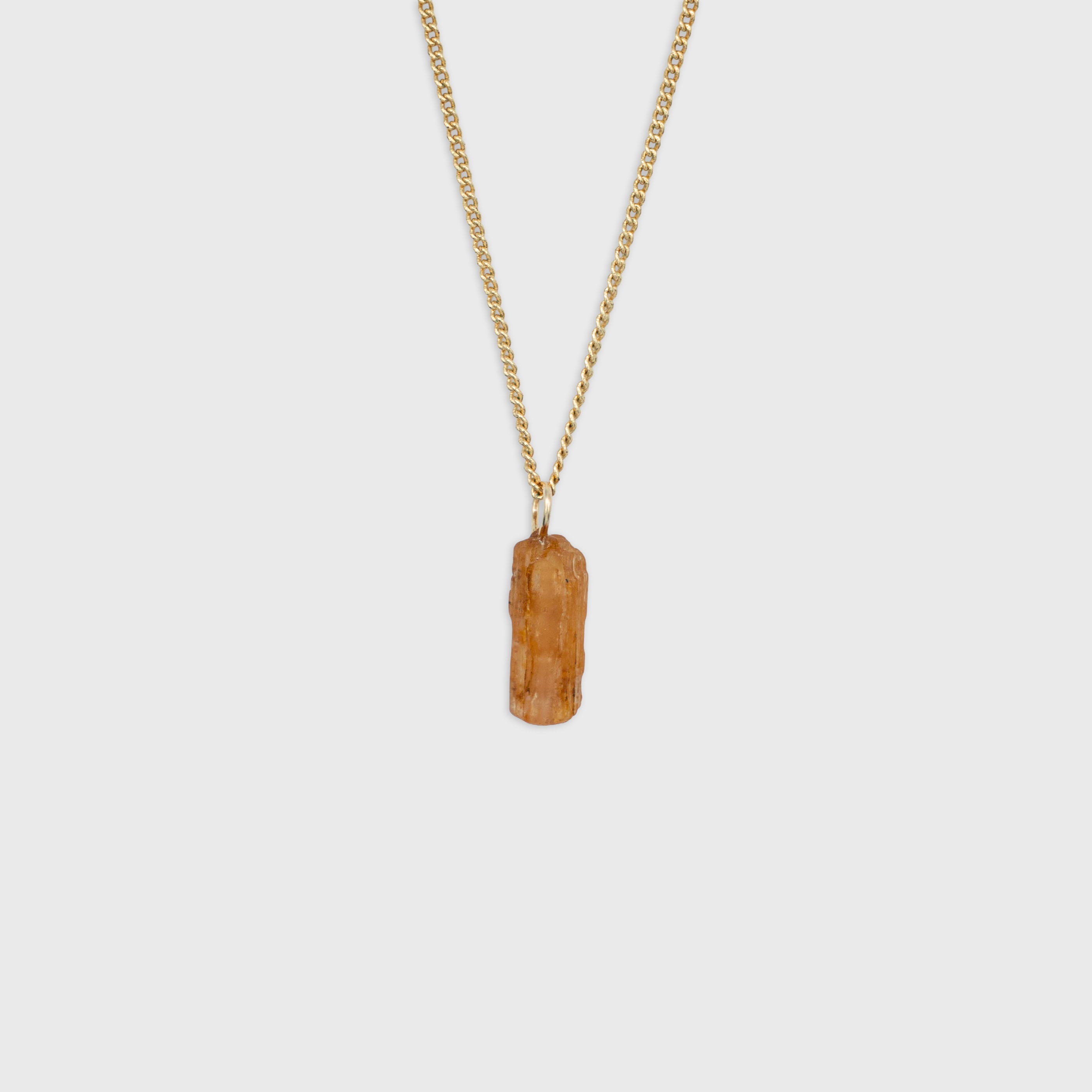 Gouden Topaas hanger Gold-Filled