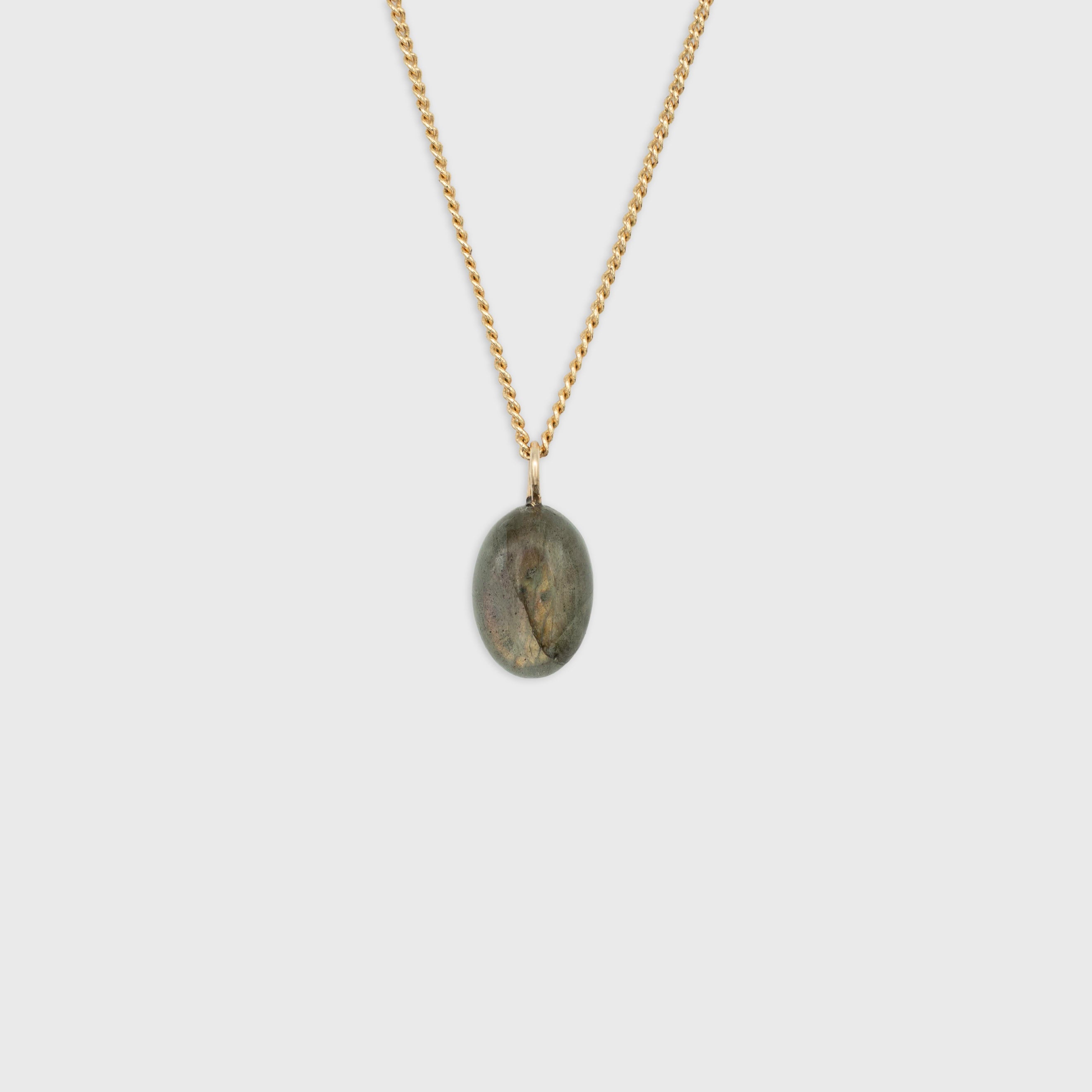 Labradoriet hanger Gold-Filled