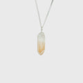 Lemurian Kwarts hanger Sterling Zilver