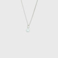 Zoetwaterparel hanger Sterling Zilver