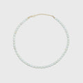 Zoetwaterparel kralenketting Gold-Filled